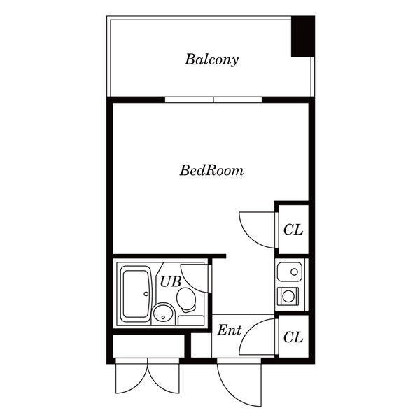 東天満下村ビル-1R(112117167)の間取り図