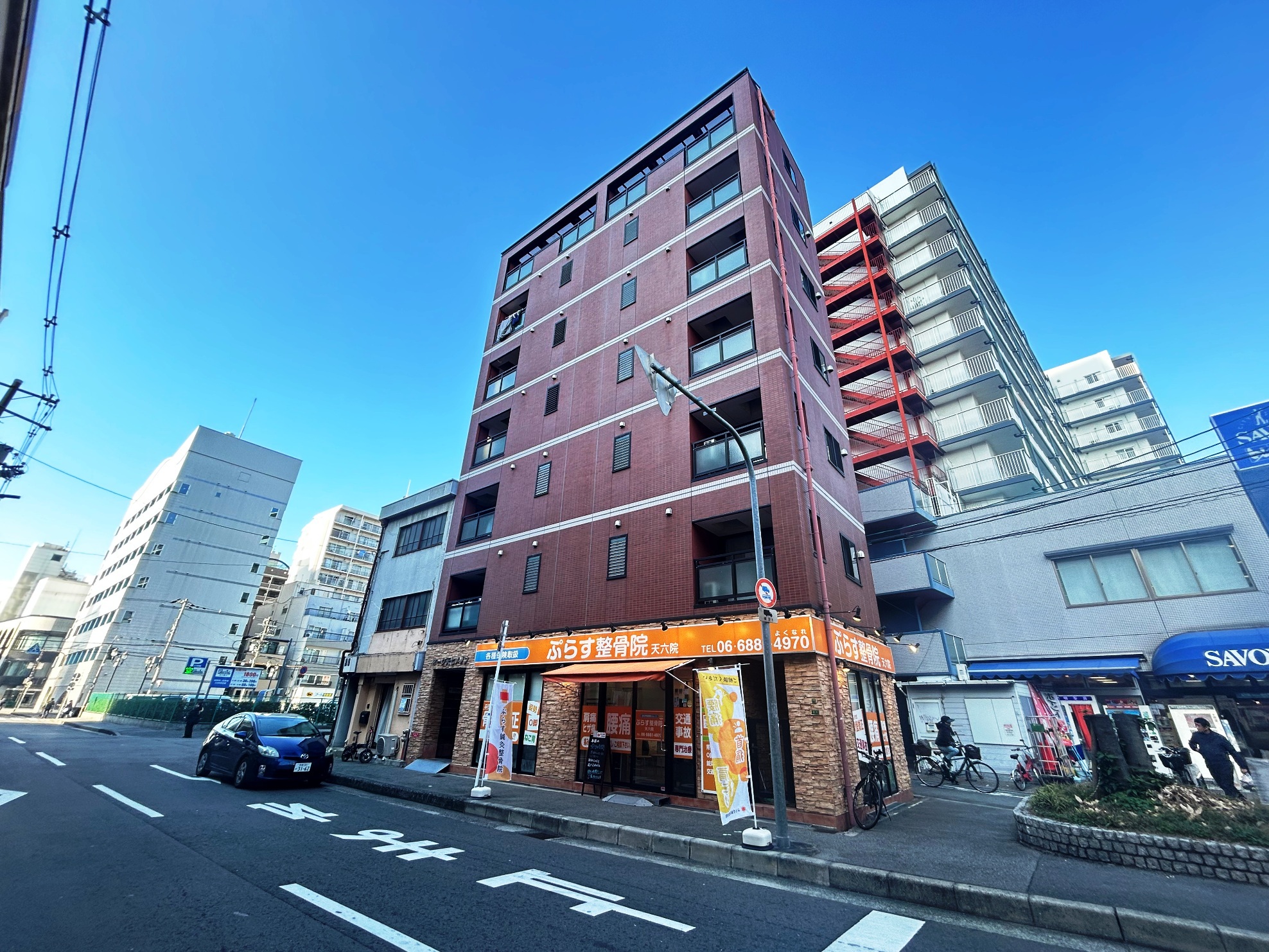 オーク天七メゾンの外観
