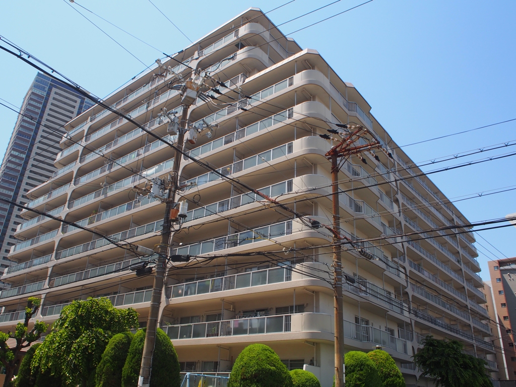 大淀町スカイハイツの外観