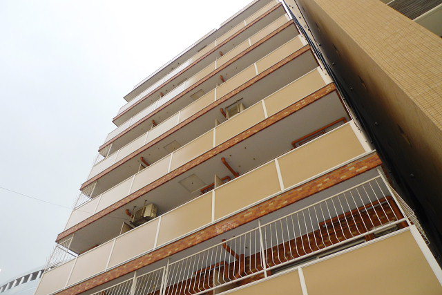 ライオンズマンション中之島の外観