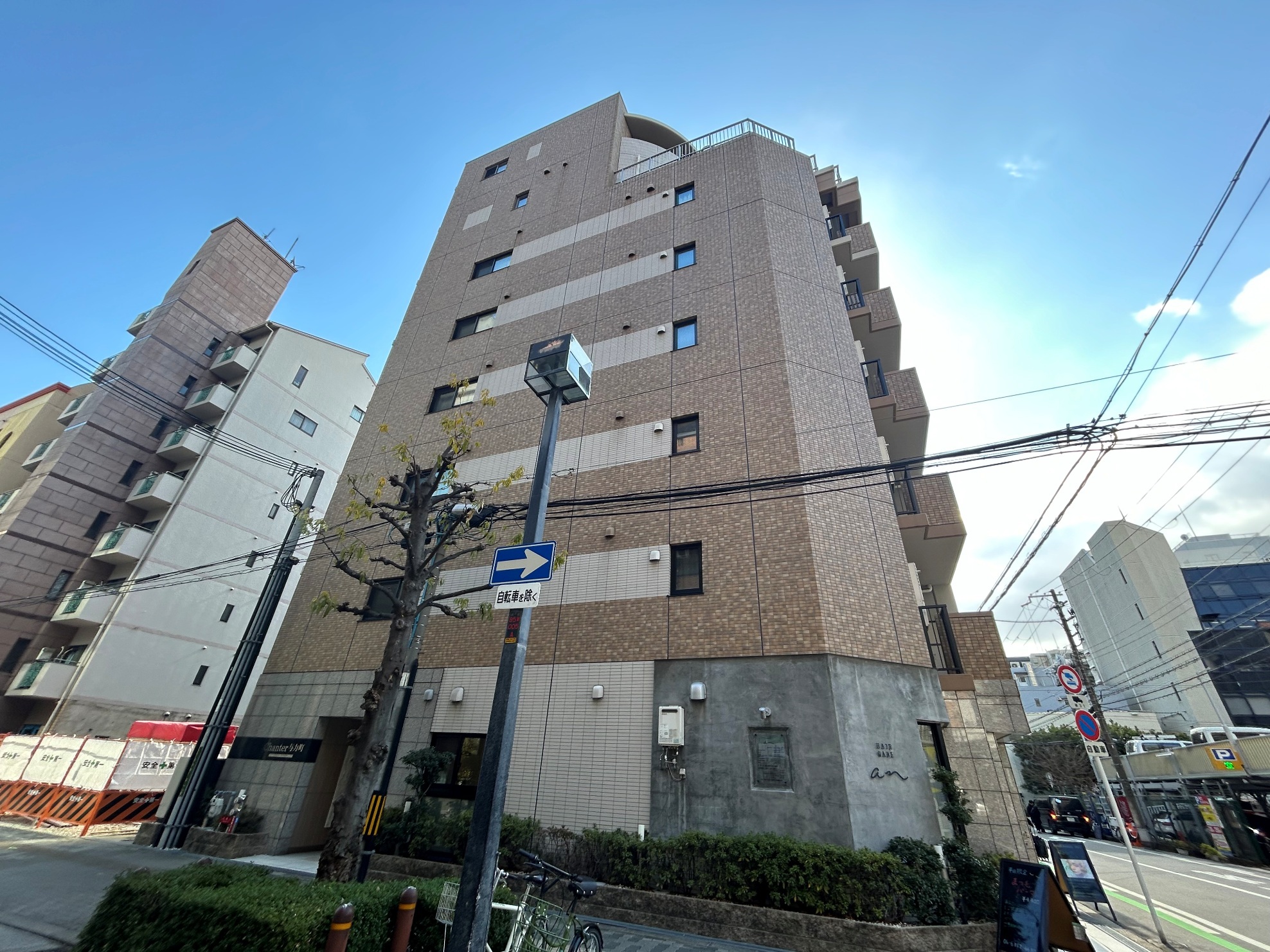 シャンテ与力町の外観