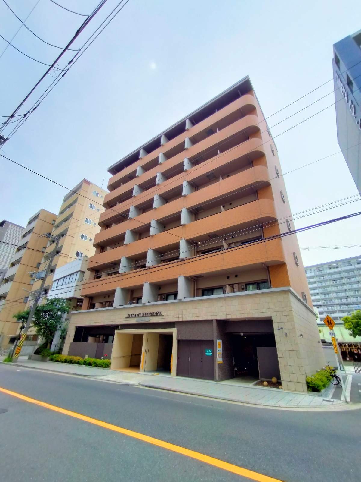 エレガントレジデンス中之島の外観