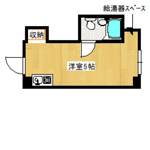 昭和グランドハイツ吉野-1R(84313948)の間取り図
