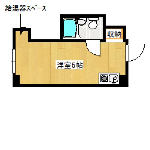 昭和グランドハイツ吉野-1R(85355814)の間取り図