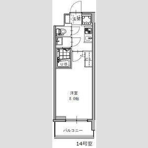 ＳーＲＥＳＩＤＥＮＣＥ福島ｇｒａｎｄｅ-1K(99076669)の間取り図