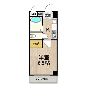 北梅田サニーアパートメント-1K(104164816)の間取り図