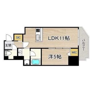 フェルザ福島-1LDK(112292005)の間取り図