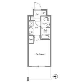 ＡＲＩＳＴＯ扇町-1K(112191205)の間取り図