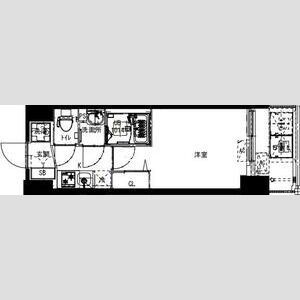 フォーリアライズ福島ルノン-1K(110752733)の間取り図