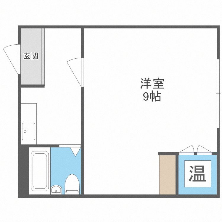 ヒューマンビレッジ-1K(112563828)の間取り図