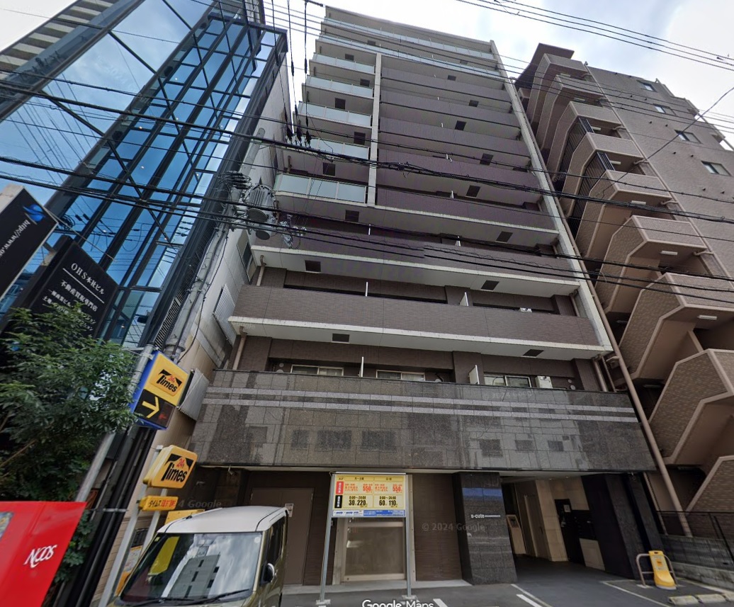 エス・キュート南森町の外観