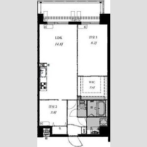 Ａｌｉｖｉｓ野田阪神-2LDK(111474893)の間取り図